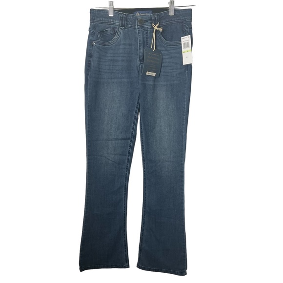 251DLT- Democracy Light Blue Luxe Touch Itty Bitty Boot Blue Jeans - Picture 4 of 14